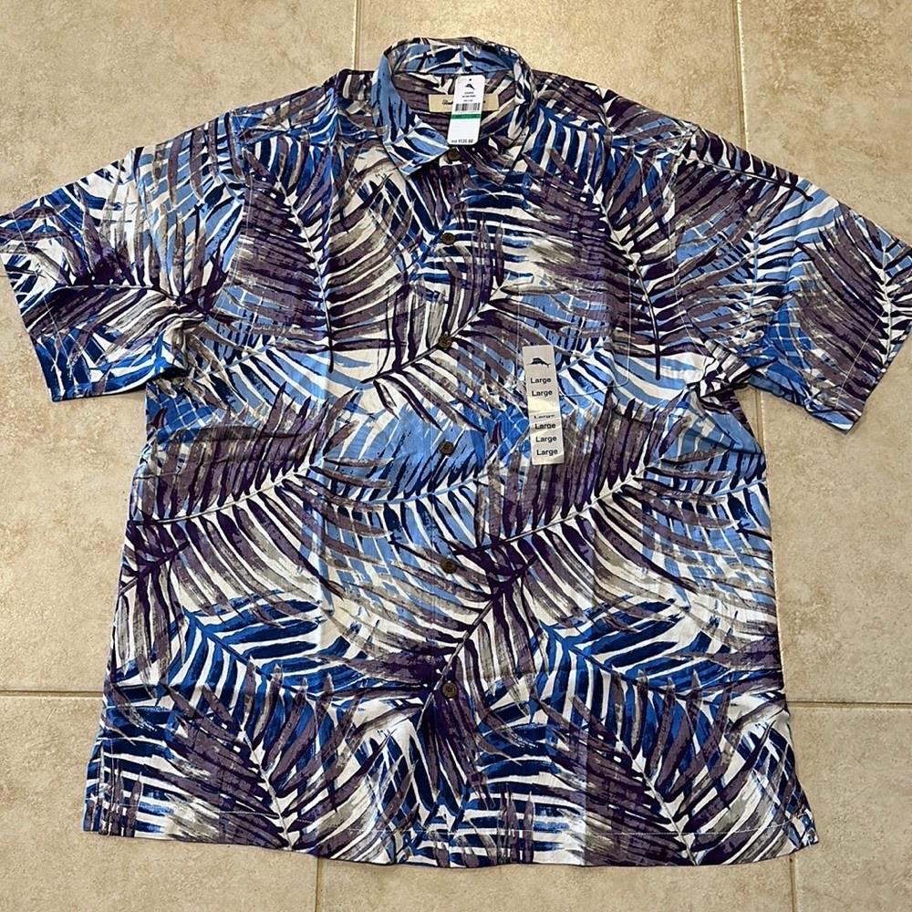 Tommy Bahama Men’s Shirt - New - Size Large